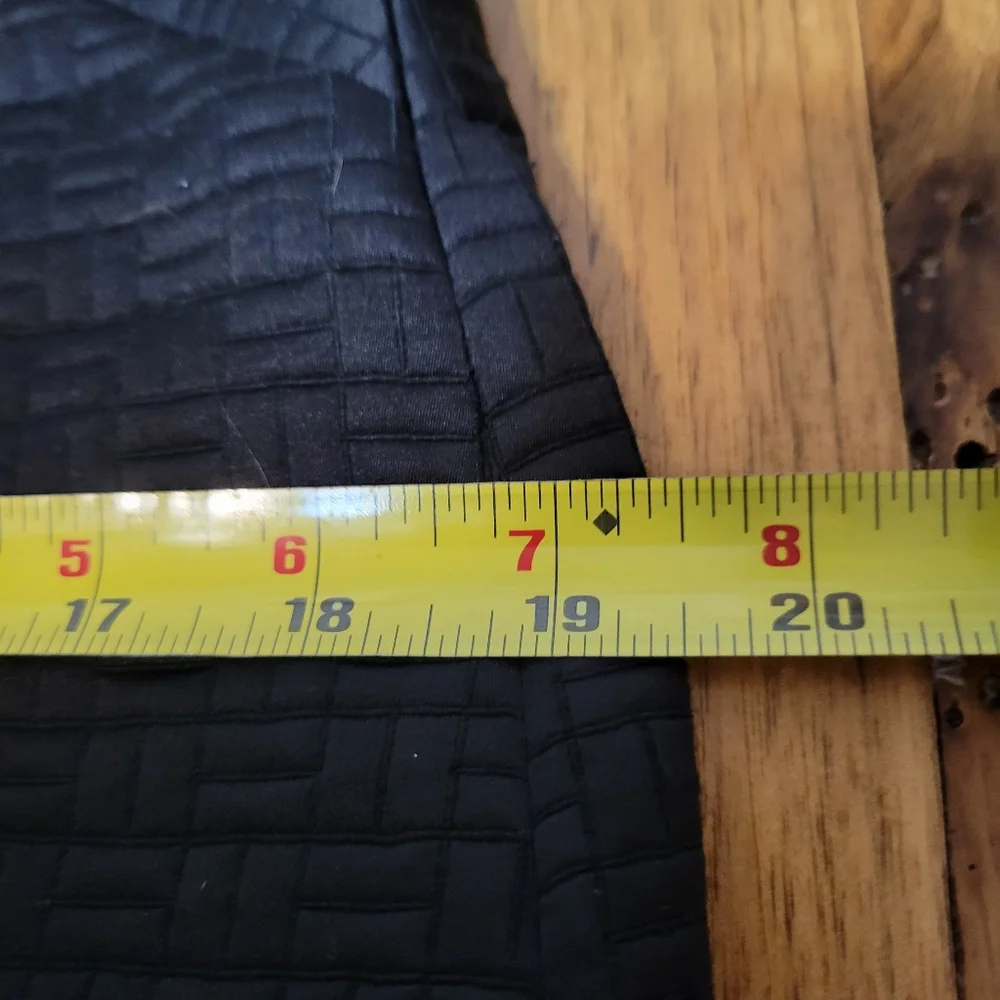 Ivy + Blu size 4 perfect little black v-neck dress with built in slip - Picture 8 of 12